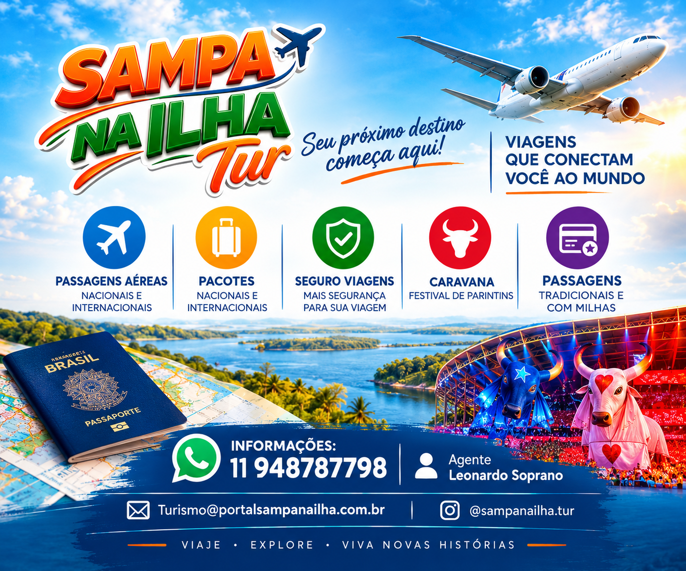 Sampa na Ilha Tur — Seu próximo destino começa aqui!