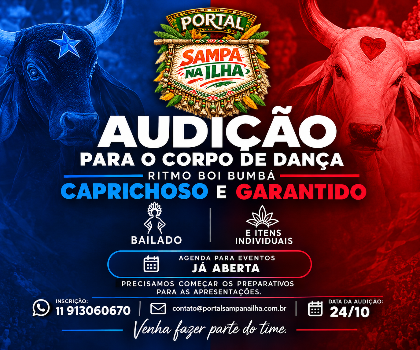 Audição Sampa na Ilha